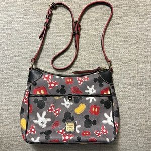 Dooney & Bourke Disney Mickey Minnie Parts Crossbody bag (medium size)